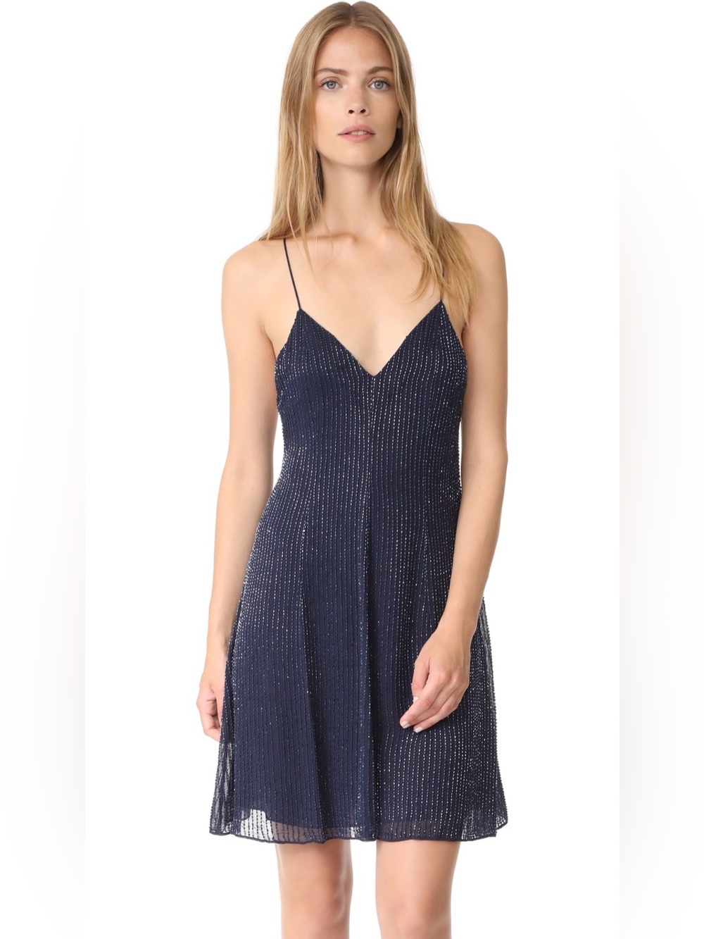 Alice + Olivia New Alves Embellished Sleeveless Dress Size 4